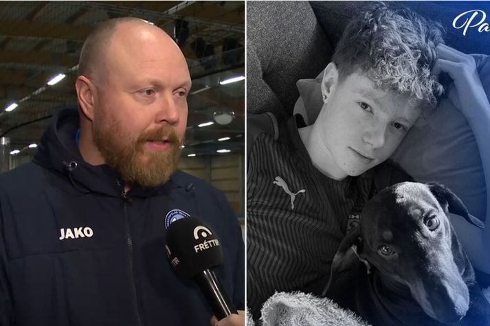 Bjarni Helgason, varaformaður íshokkídeildarinnar hjá SR, ræddi við Sýn í kvöld um styrktarleikinn fyrir fjölskyldu Patreks.