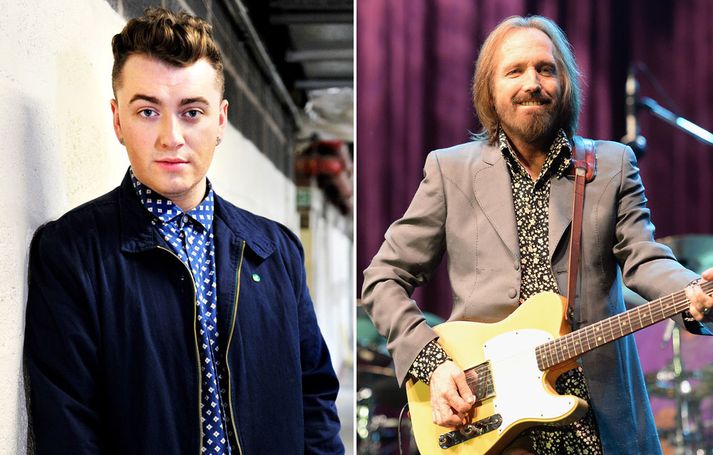 Sam Smith og Tom Petty eru sagðir mestu mátar þrátt fyrir óhappið.