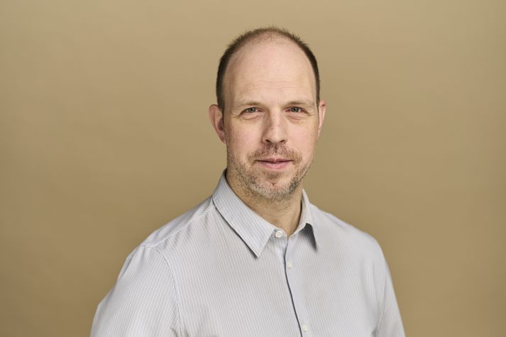 Kanadíski sagnfræðingurinn Ryan Eyford.