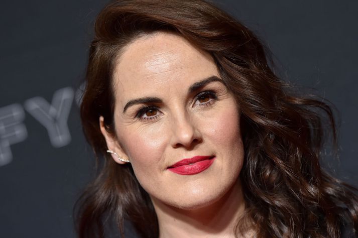 Michelle Dockery leikur eina aðalpersónu þáttanna, lafði Mary Crawley.