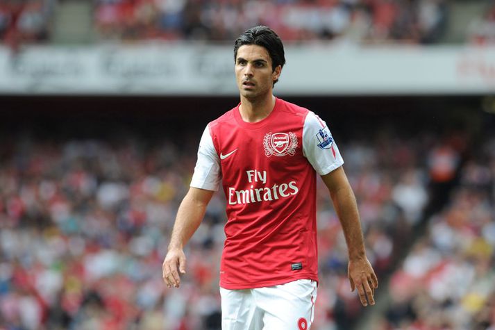 Mikel Arteta þreytir frumraun sína í Meistaradeildinni í kvöld.