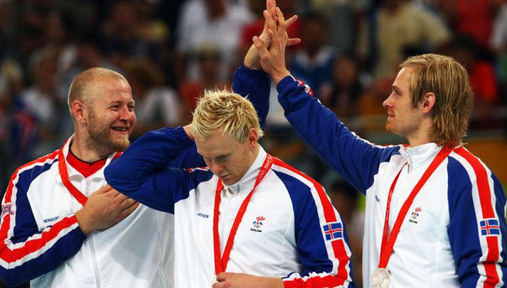 Íslenska handboltalandsliðið vann silfur á síðustu Ólympíuleikum.