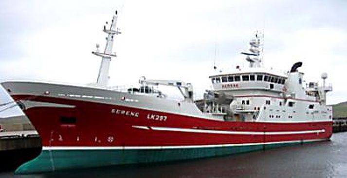 Nýtt skip samherja Nafni þess verður breytt í Margrét en Samherji hefur gert út skip með því nafni undanfarna tvo áratugi.