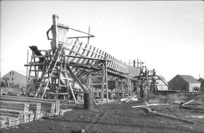 Skipasmíðastöð Njarðvíkur 1950-1955.