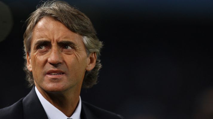 Roberto Mancini, stjóri Manchester City.
