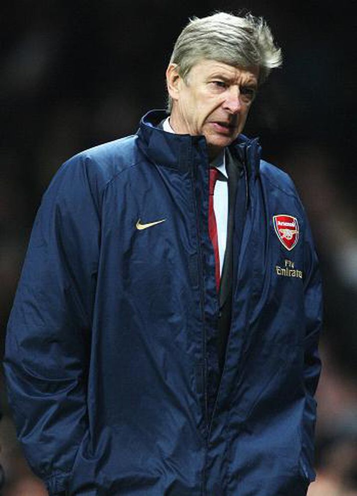 Wenger eftir leikinn í gær.