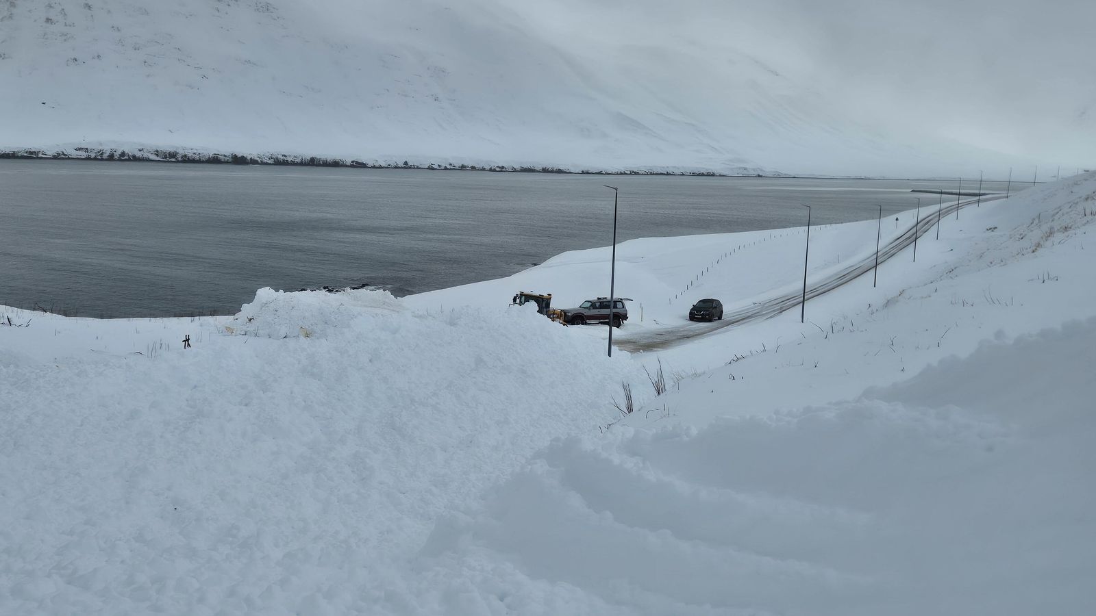 Hefur ekki minnstu á­hyggjur af bænum sem þurfti að rýma
