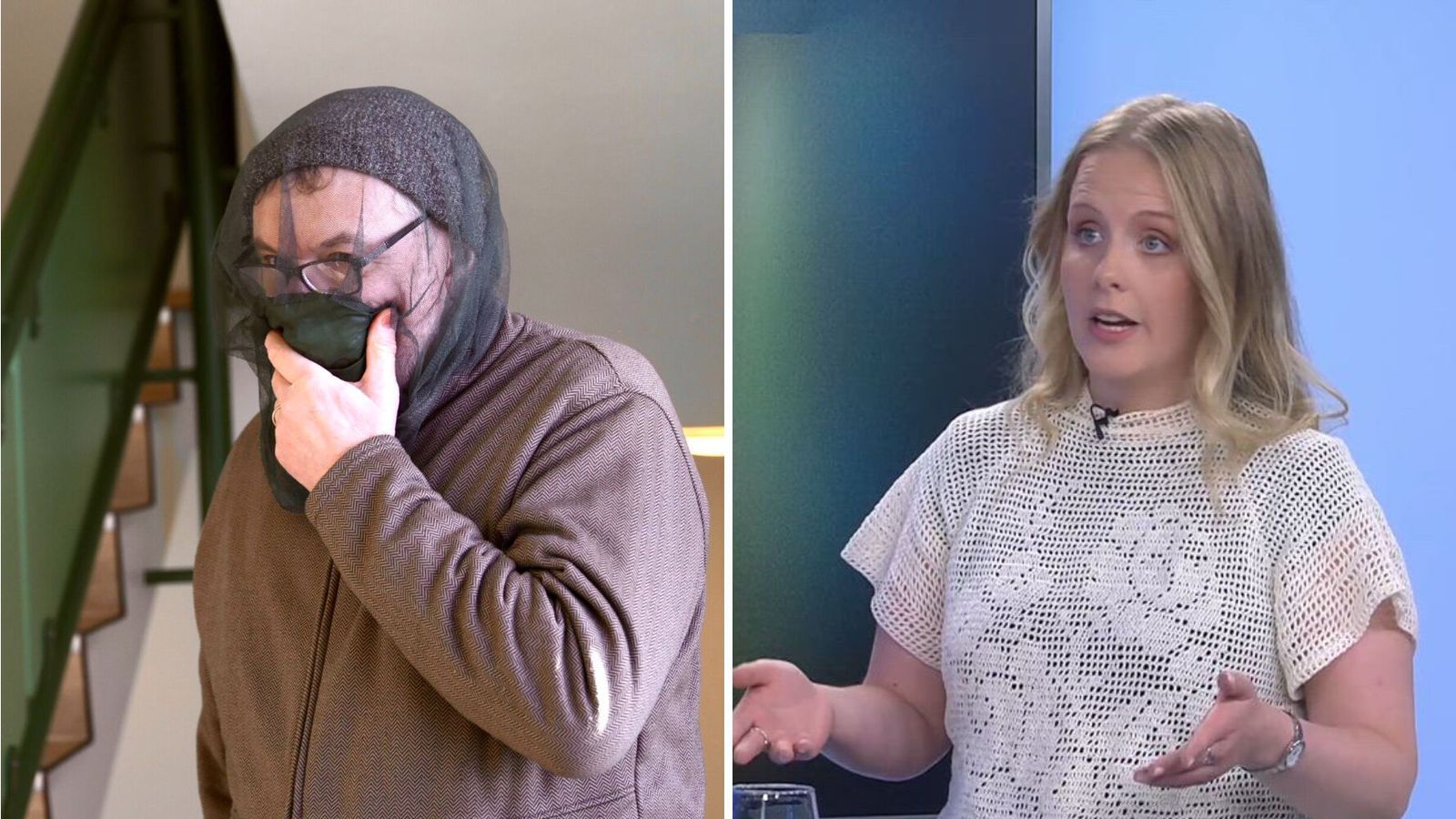 Virtist tauga­ó­styrkur og brast í grát