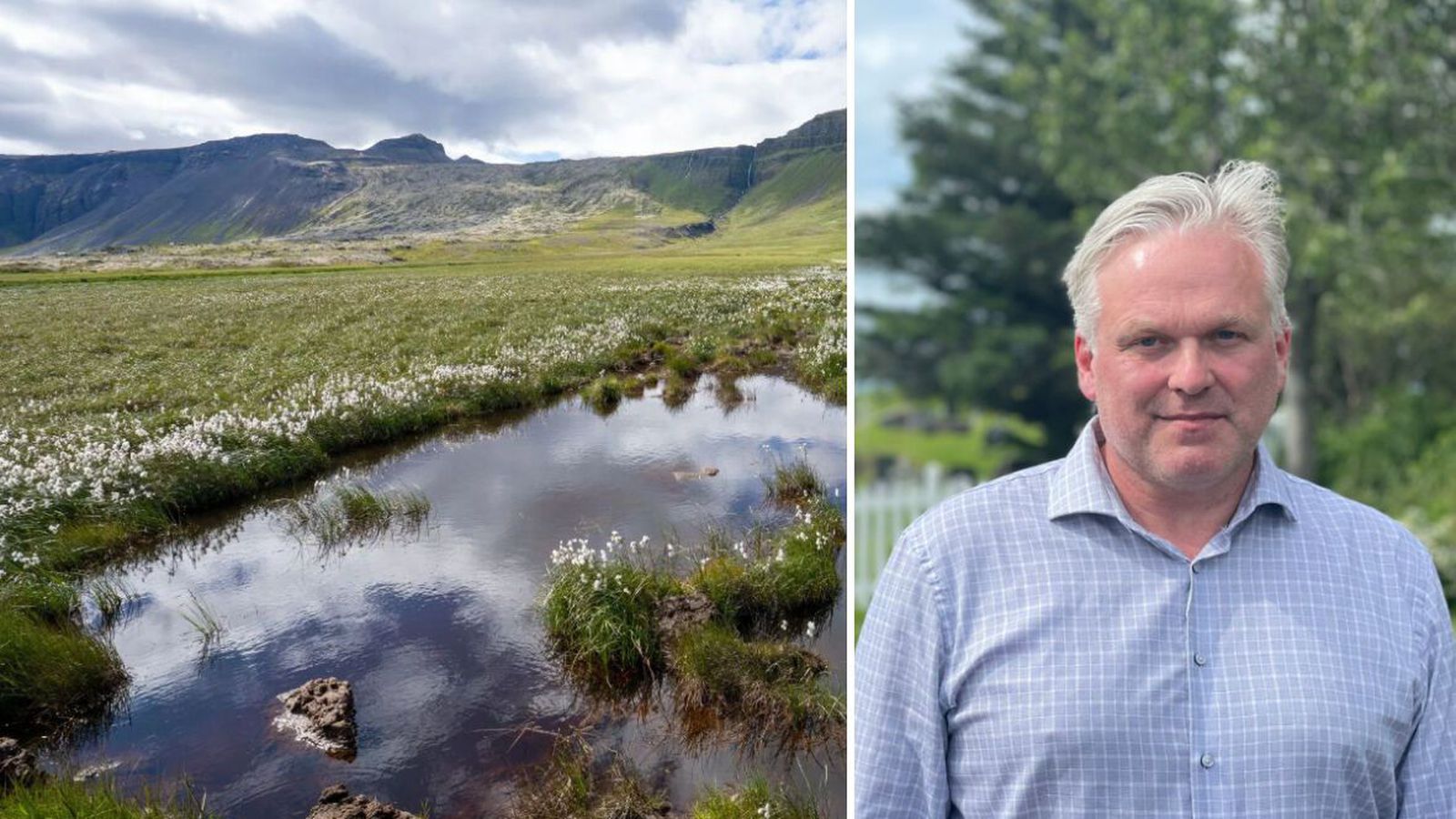 Stefna á þrjú þúsund hektara en endur­heimtu þrettán