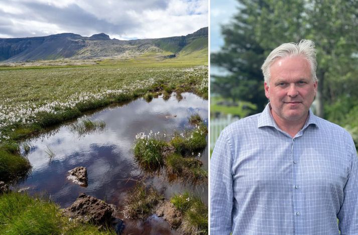 Ágúst Sigurðsson, forstöðumaður Lands og skógar, segir nú fulla ferð setta á að endurheimta votlend á ríkisjörðum.