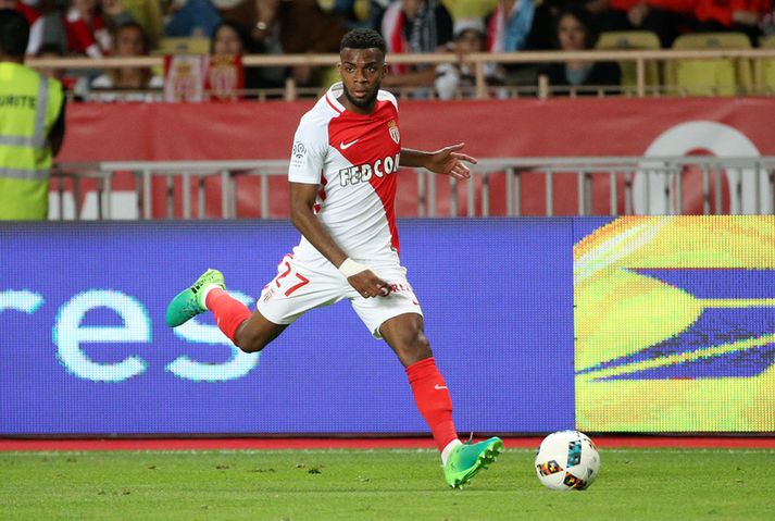Lemar í leik með Monaco.
