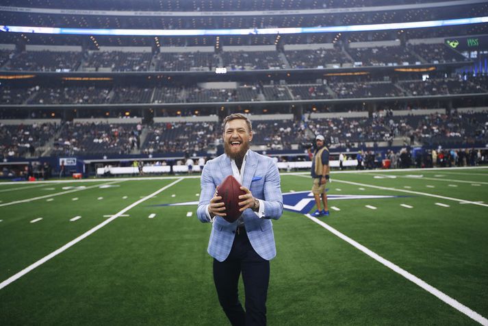 Conor í Jerry World í gær.