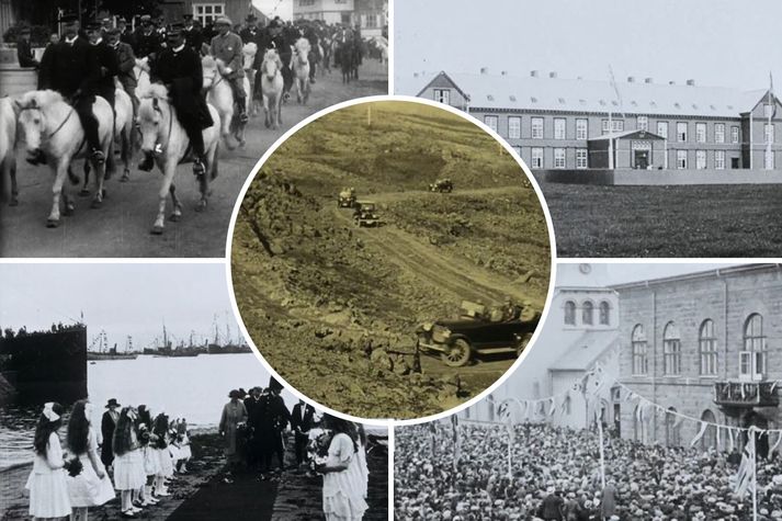 Á myndböndunum má meðal annars sjá frá heimsóknum alþingismanna til Kaupmannahafnar 1906 og heimsóknum Danakonunga til Íslands 1907 og 1921.