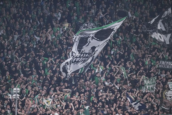 Stuðningsmenn Saint-Étienne eru blóðheitir.