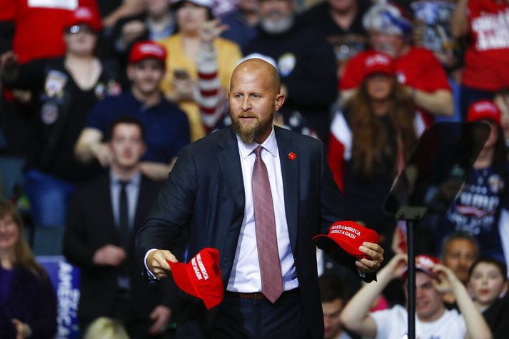 Brad Parscale hefur stýrt framboði Trump til þessa en vakti reiði forsetans þegar mun færri mættu á kosningafund í Tulsa en vonir stóðu til. Áður hafði hann líkt mætti Trump-framboðsins við Helstirnið úr Stjörnustríðskvikmyndunum.