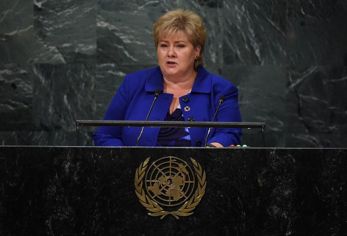 Erna Solberg, forsætisráðherra Noregs.