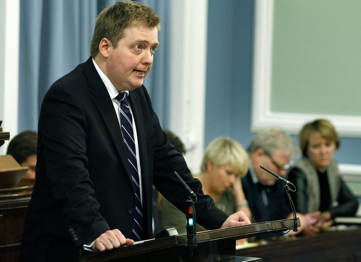 Sigmundur Davíð Gunnlaugsson, forsætisráðherra