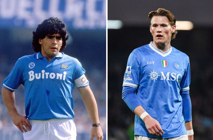 Það er ekki amalegt að vera nefndur í sömu andrá og sjálfur Diego Maradona.