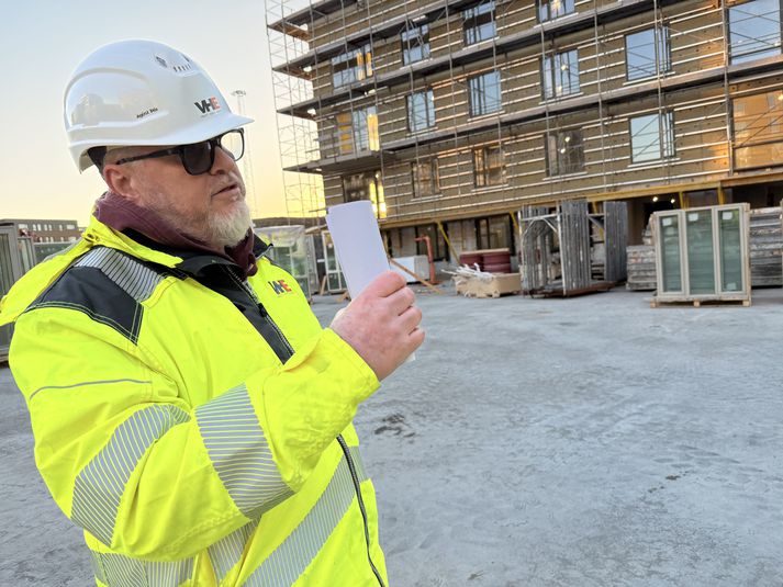 Ágúst Þór Pétursson, verkefnastjóri mannvirkjasviðs VHE.