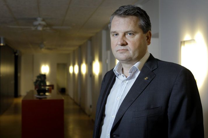 Lárus Blöndal, forseti ÍSÍ.