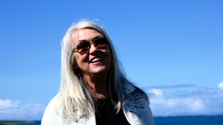 Þuríður Sigurðardóttir er fædd og uppalin á Laugarnesbænum og segir framkvæmdirnar hafa valdið miklum skaða. 