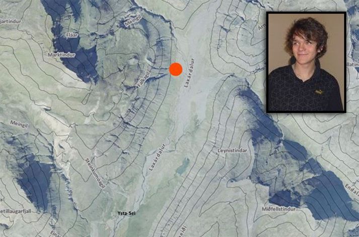 Líklegast er talið að Florian Maurice Franco Cendre hafi orðið úti.