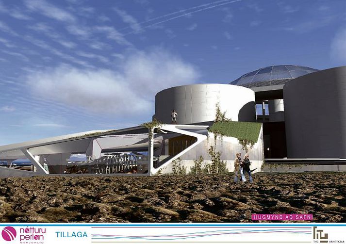 Hæstbjóðendur í Perluna vilja reisa viðbyggingu undir náttúrugripasafn við húsið.

MYNd/Freyr Frostason THG Arkitektar