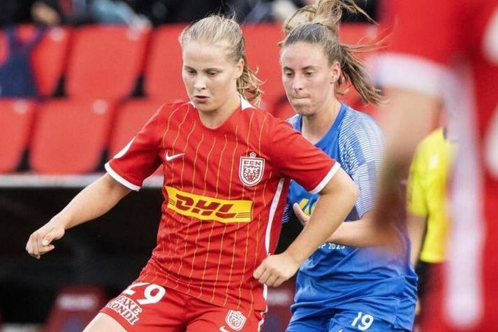 Emilíu Kiær Ásgeirsdóttur og stöllum hennar í Nordsjælland dugir jafntefli gegn Bröndby í lokaumferð dönsku úrvalsdeildarinnar til að verða meistarar.