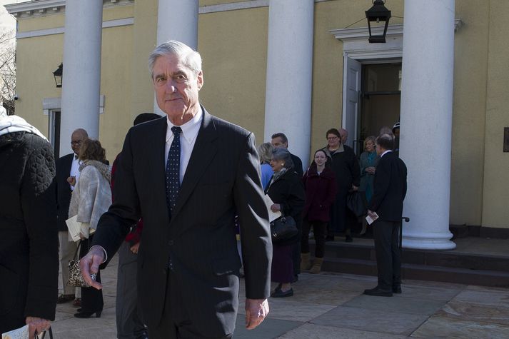 Robert Mueller, sérstakur rannsakandi Dómsmálaráðuneytisins.