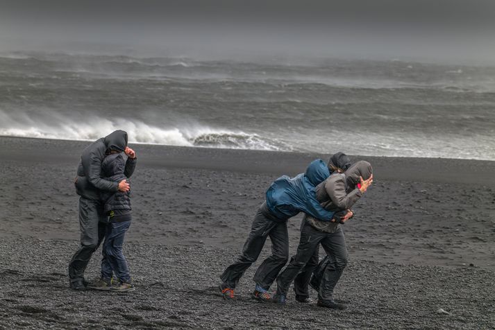 Gera má ráð fyrir moldroki eða sandfoki sunnan- og suðvestanlands í dag. 