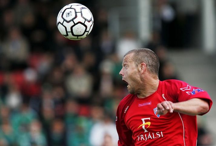 Helgi Sigurðsson í leik með Val.