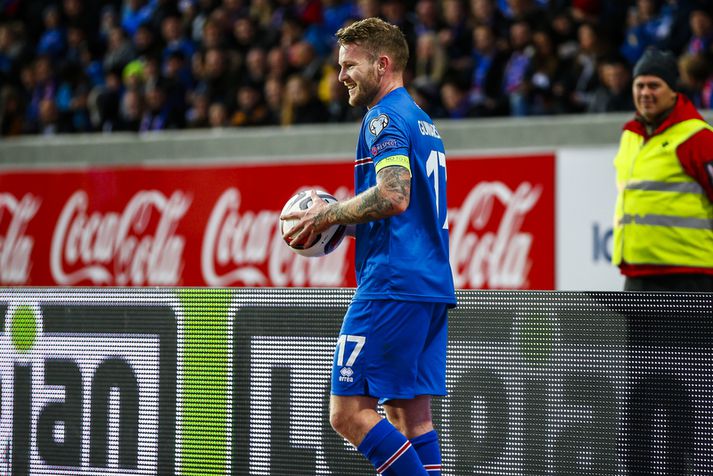 Aron Einar Gunnarsson.