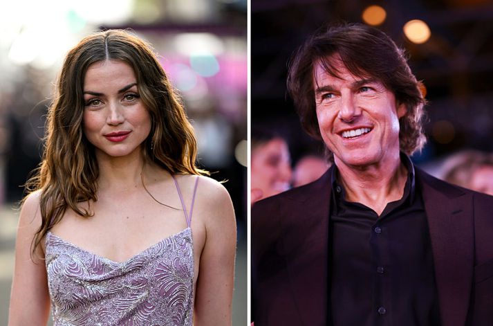 Ana de Armas og Tom Cruise hafa verið að dúlla sér saman síðustu átta mánuði en ætla framvegis bara að vera vinir.