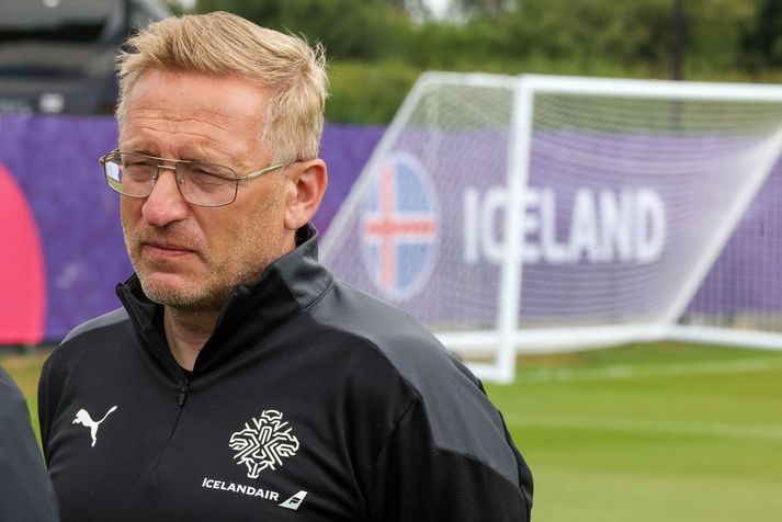 Þorsteinn Halldórsson, landsliðsþjálfari.