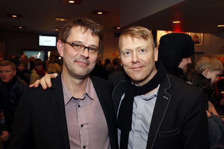 Jón Gnarr er Snúður í íslensku útgáfunni af Múmínálfamyndinni. Það voru framleiðendur myndarinnar með Tom Carpelan fremstan í flokki sem óskuðu eftir því að fá Jón. fréttablaðið/Stefán
