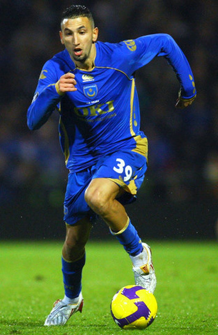 Nadir Belhadj, leikmaður Portsmouth.