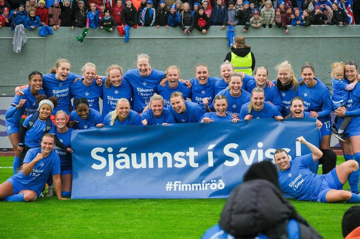 Íslenska kvennalandsliðið í knattspyrnu er nú þegar búið að tryggja sér þátttökurétt á EM 2025.