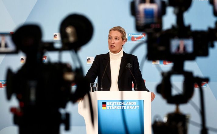 Alice Weidel, leiðtogi öfgasamtakanna Valkosts fyrir Þýskaland.