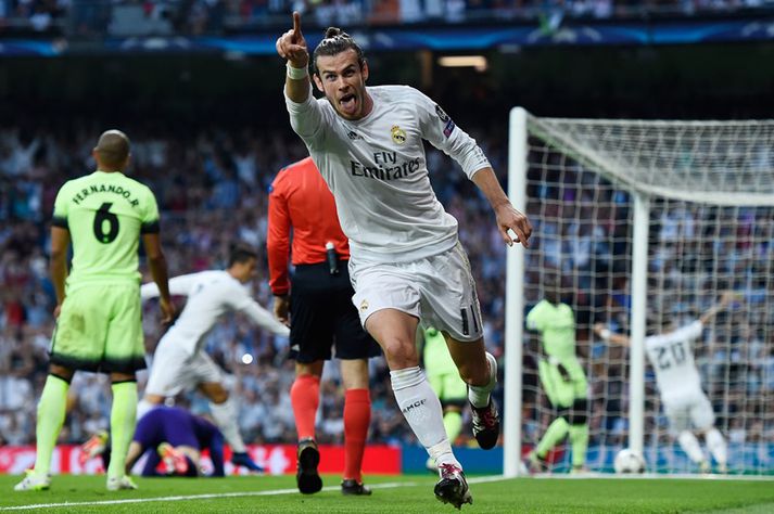 Gareth Bale skaut Real í úrslit.