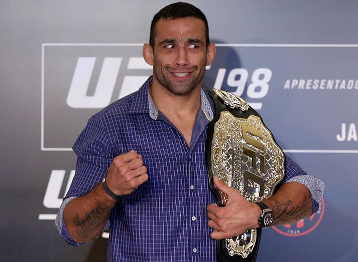 Werdum með sitt fræga "trollface“