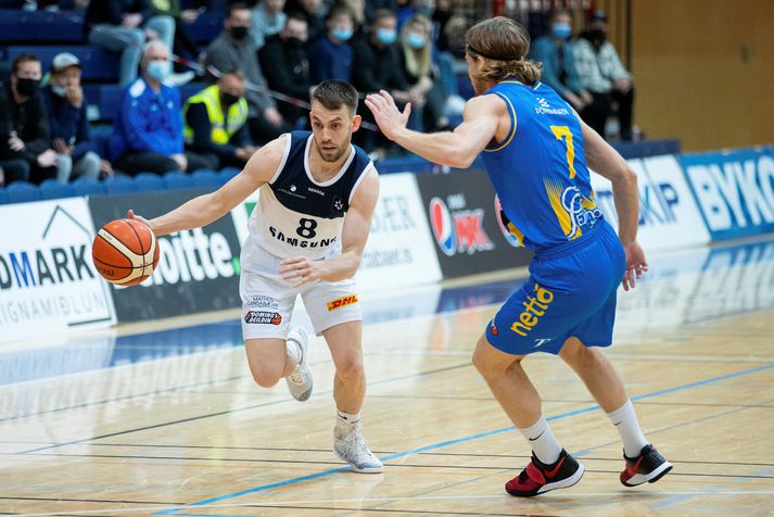 Ægir Þór Steinarsson og félagar í Stjörnunni eru einum sigri frá sæti í undanúrslitunum.