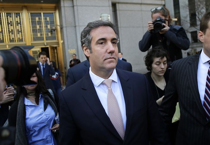 Michael Cohen hefur verið persónulegur lögmaður Donald Trump til langs tíma.