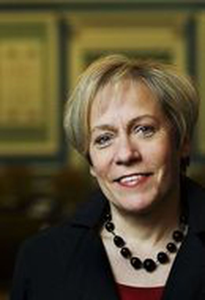 Ingibjörg Sólrún Gísladóttir, utanríkisráðherra.