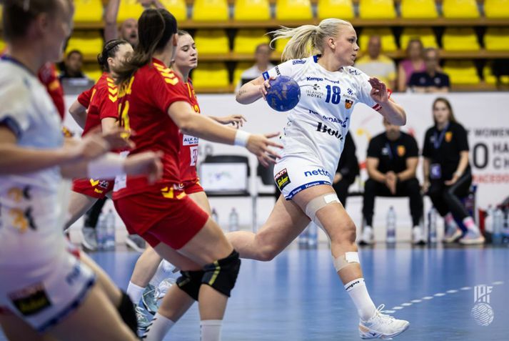 Lilja Ágústsdóttir fór á kostum í dag og skoraði 13 mörk
