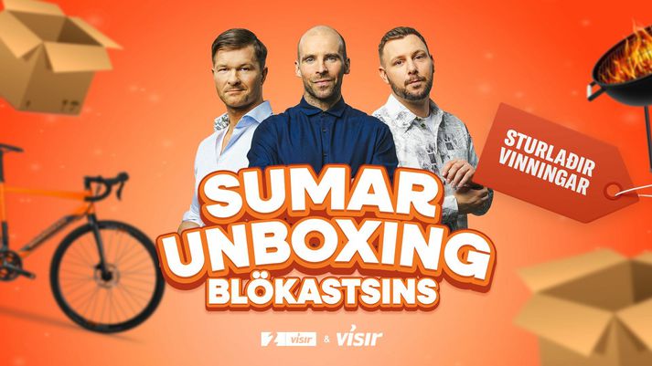 Strákarnir í Blökastinu verða í beinni útsendingu á Vísi og Stöð 2 Vísi.