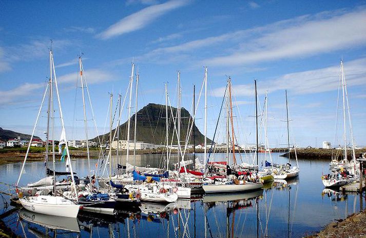 Grundarfjörður - skútur - siglingakeppni