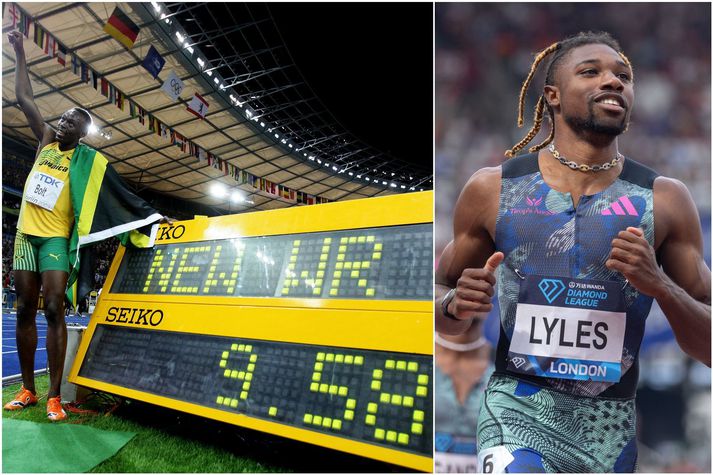 Noah Lyles ætlar sér að bæta 14 ára gamalt heimsmet Usains Bolt.