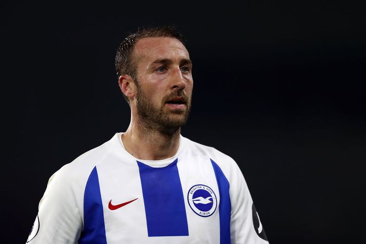 Glenn Murray skoraði sigurmark Brighton í gærkvöldi