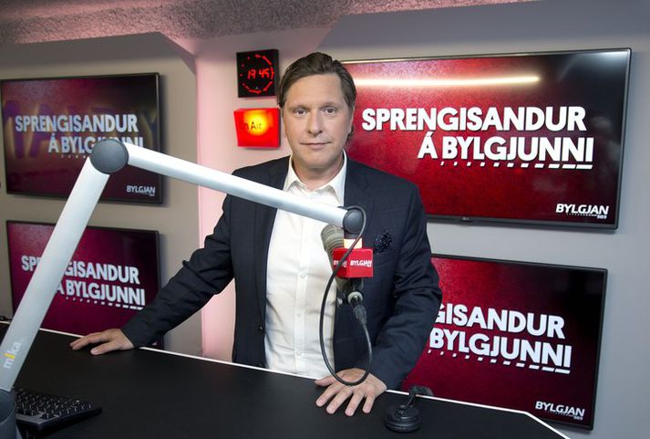 Kristján Kristjánsson stýrir umræðum á Sprendisandi.