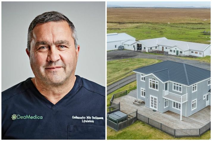 Húsið er á stærðarinnar jörð sem gefur mikla möguleika til landbúnaðar eða ferðaþjónustu.